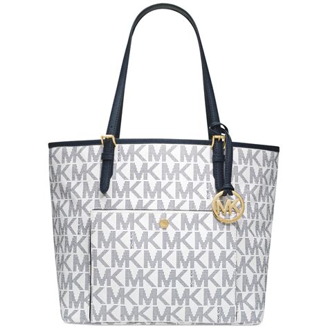 michael kors blue and white tote bag|Michael Kors small blue handbags.